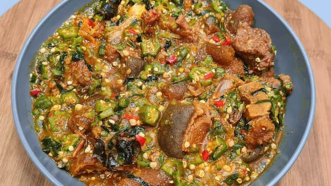 How to Make Nigerian Okra Soup